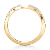 Thumbnail Image 2 of J'Lure Lab-Grown Diamond Angled Contour Wedding Band 1/6 ct tw 18K Yellow Gold