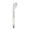 Thumbnail Image 3 of J'Lure Lab-Grown Diamond Angled Contour Wedding Band 1/5 ct tw 18K White Gold