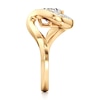 Thumbnail Image 3 of J'Lure Hexagon Brilliant-Cut Lab-Grown Diamond Engagement Ring 2 ct tw 18K Yellow Gold