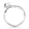 Thumbnail Image 2 of J'Lure Lab-Grown Diamond Contour Wedding Band 1/6 ct tw 18K White Gold