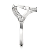 Thumbnail Image 3 of J'Lure Lab-Grown Diamond Contour Wedding Band 1/6 ct tw 18K White Gold