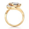 Thumbnail Image 2 of J'Lure Hexagon Portrait-Cut Lab-Grown Diamond Engagement Ring 3 ct tw 18K Yellow Gold