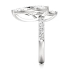 Thumbnail Image 3 of J'Lure Moval Old-Cut Two-Stone Lab-Grown Diamond Engagement Ring 4-5/8 ct tw 18K White Gold