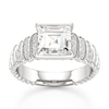 Thumbnail Image 1 of J'Lure Carre Step-Cut Lab-Grown Diamond Engagement Ring 2-1/3 ct tw 18K White Gold