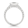 Thumbnail Image 2 of J'Lure Carre Step-Cut Lab-Grown Diamond Engagement Ring 2-1/3 ct tw 18K White Gold