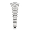 Thumbnail Image 3 of J'Lure Carre Step-Cut Lab-Grown Diamond Engagement Ring 2-1/3 ct tw 18K White Gold