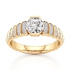 Thumbnail Image 1 of J'Lure Octagon Step-Cut Lab-Grown Diamond Engagement Ring 1-1/4 ct tw 18K Yellow Gold