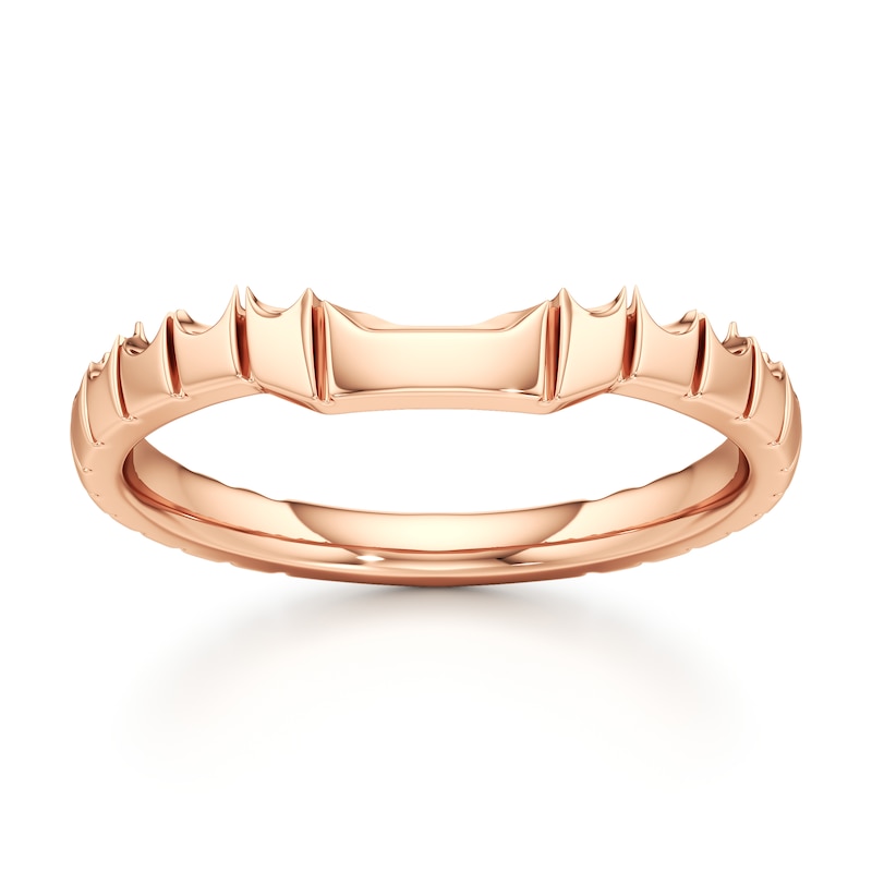 Main Image 1 of J'Lure Contour Wedding Band 18K Rose Gold