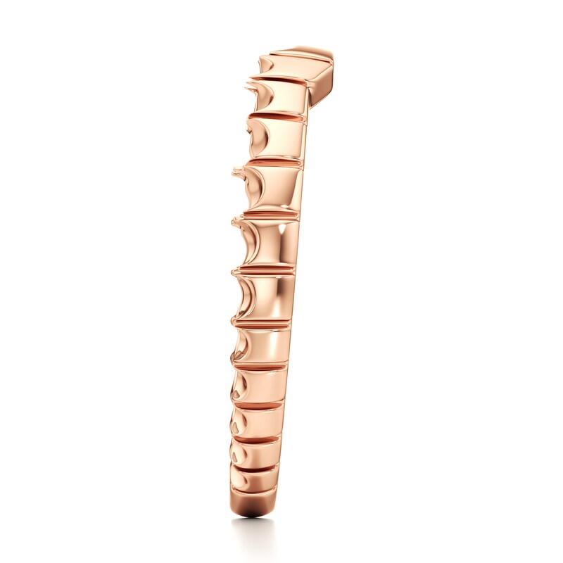 Main Image 3 of J'Lure Contour Wedding Band 18K Rose Gold