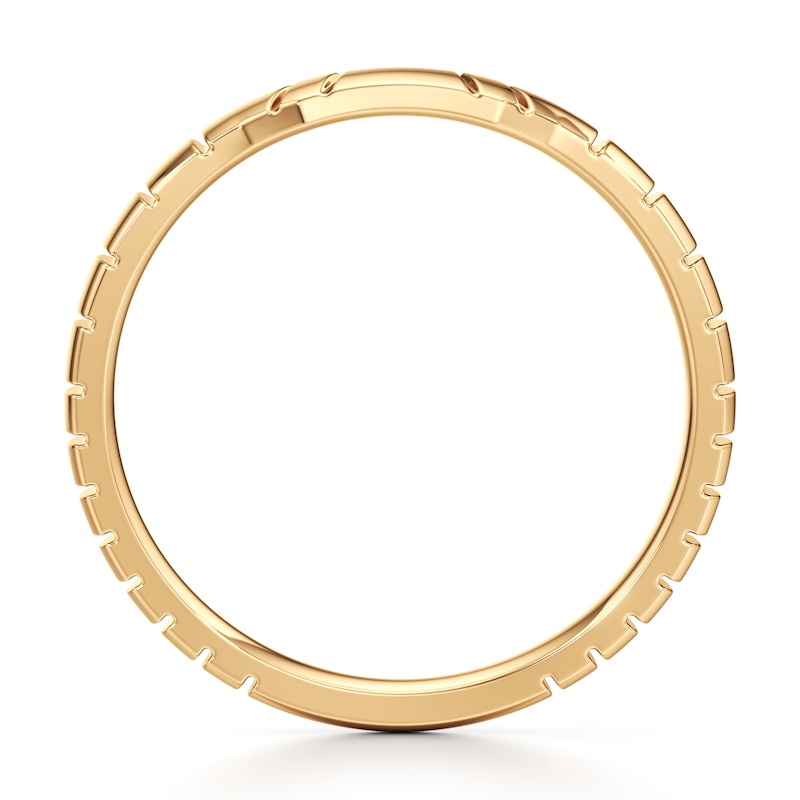 Main Image 2 of J'Lure Contour Wedding Band 18K Yellow Gold