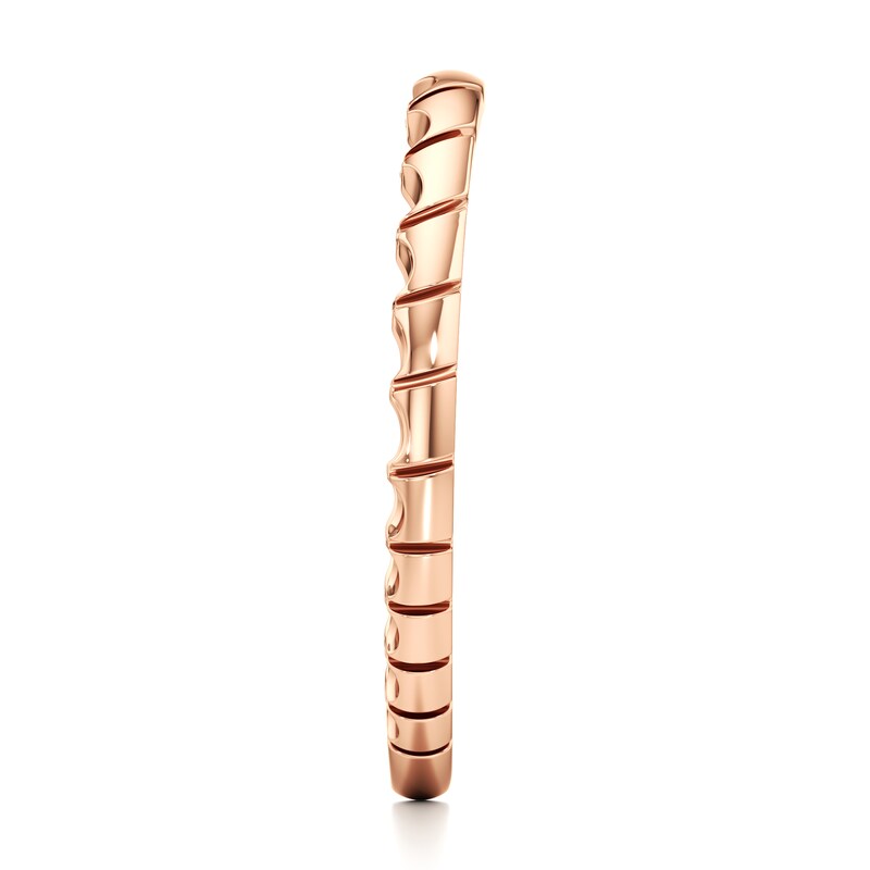 Main Image 3 of J'Lure Contour Wedding Band 18K Rose Gold