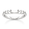 Thumbnail Image 1 of J'Lure Contour Wedding Band 18K White Gold