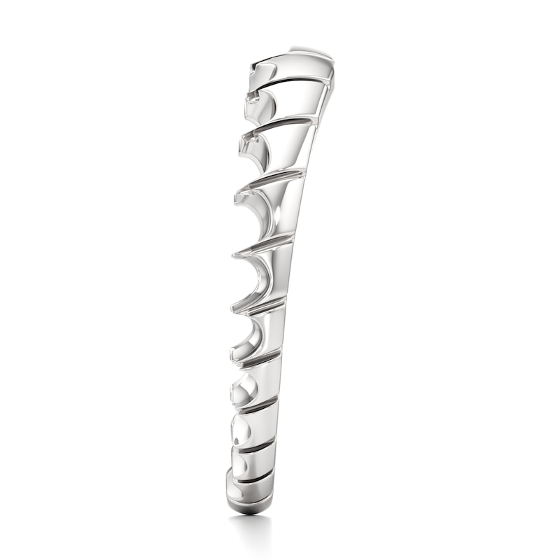 Main Image 3 of J'Lure Contour Wedding Band 18K White Gold