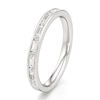 Thumbnail Image 4 of J'Lure Baguette & Round-Cut Lab-Grown Diamond Wedding Band 1/3 ct tw 18K White Gold
