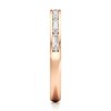 Thumbnail Image 3 of J'Lure Baguette & Round-Cut Lab-Grown Diamond Wedding Band 1/3 ct tw 18K Rose Gold