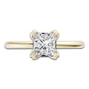 Thumbnail Image 3 of Certified Princess-Cut Diamond Solitaire Engagement Ring 1-1/2 ct tw 14K Yellow Gold (I1/I)