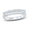 Thumbnail Image 1 of Lab-Grown Diamond Five-Stone Anniversary Ring 1-1/2 ct tw 14K White Gold