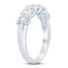 Thumbnail Image 2 of Lab-Grown Diamond Five-Stone Anniversary Ring 1-1/2 ct tw 14K White Gold