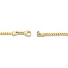 Thumbnail Image 3 of Foxtail Chain Necklace 2.5mm Yellow Ion-Plated Stainless Steel 18"