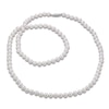 Thumbnail Image 1 of Akoya Cultured Pearl Necklace 14K White Gold 7.5-8mm 30"