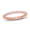 Thumbnail Image 1 of Certified Diamond Eternity Band 1/2 - 5/8 ct tw 14K Rose Gold