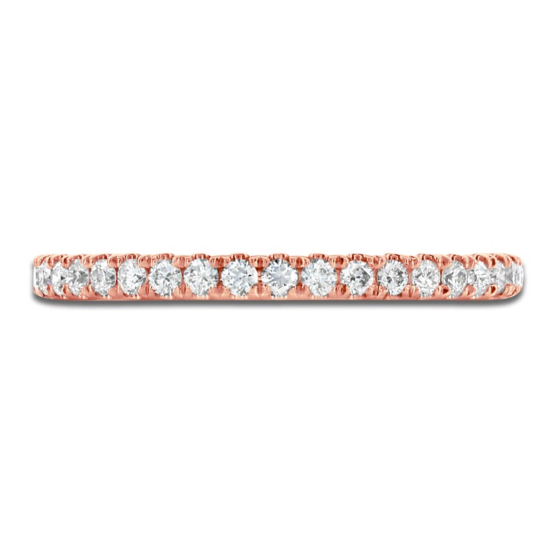 Main Image 3 of Certified Diamond Eternity Band 1/2 - 5/8 ct tw 14K Rose Gold