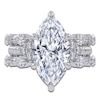 Thumbnail Image 3 of Marquise-Cut Lab-Grown Diamond Engagement Ring 5 ct tw 14K White Gold