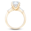 Thumbnail Image 2 of Round-Cut Lab-Grown Diamond Engagement Ring 3-1/3 ct tw 14K Yellow Gold
