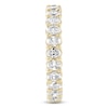 Thumbnail Image 3 of Oval-Cut Lab-Grown Diamond Eternity Band 1-3/4 to 2 ct tw 14K Yellow Gold
