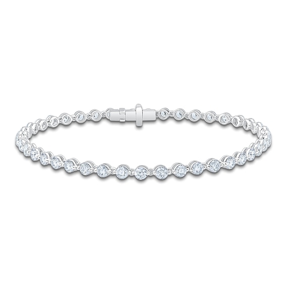 Jared Signature Lab-Grown Diamond Tennis Bracelet 4 ct tw 14K White Gold 7"