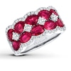 Thumbnail Image 0 of Le Vian Natural Ruby Ring 5/8 ct tw Diamonds 14K Vanilla Gold