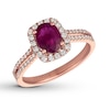 Thumbnail Image 0 of Le Vian Ruby Ring 3/8 ct tw Diamonds 14K Strawberry Gold