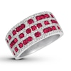 Thumbnail Image 0 of Le Vian Natural Ruby Ring 5/8 ct tw Diamonds 14K Vanilla Gold