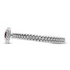 Thumbnail Image 3 of Stackable Ring Lab-Created Ruby Sterling Silver