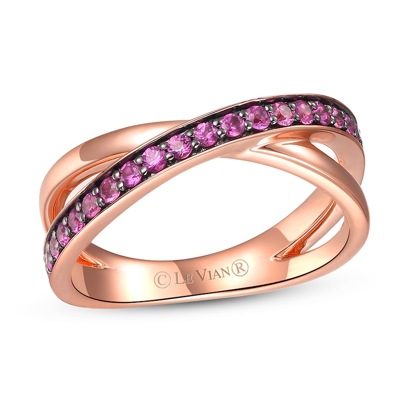 Main Image 1 of Le Vian Natural Ruby Ring 14K Strawberry Gold