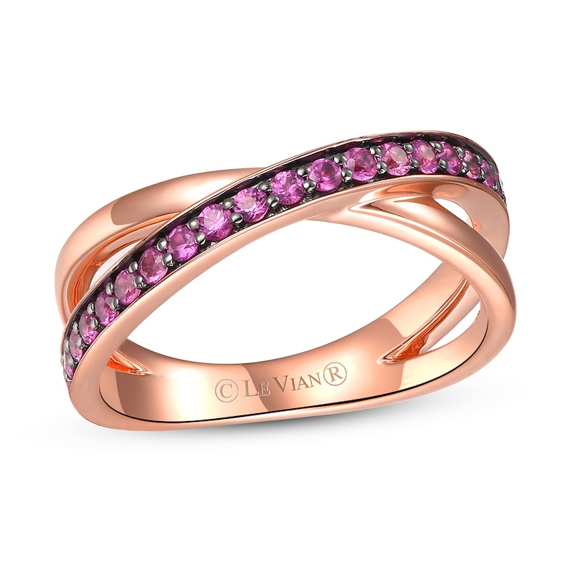 Le Vian Natural Ruby Ring 14K Strawberry Gold