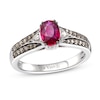Thumbnail Image 1 of Le Vian Natural Ruby Ring 1/4 ct tw Diamonds 14K Vanilla Gold
