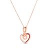Thumbnail Image 2 of Le Vian Ruby Necklace 1/20 ct tw Diamonds 14K Strawberry Gold