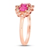 Thumbnail Image 3 of Le Vian Natural Ruby Ring 1/6 ct tw Diamonds 14K Strawberry Gold