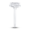 Thumbnail Image 2 of Diamond Engagement Ring 5/8 ct tw Marquise/Round 14K White Gold