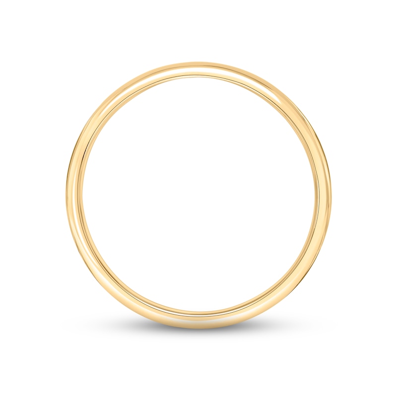 Main Image 3 of Polished Wedding Band 14K Yellow Gold 3.0mm