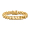 Thumbnail Image 0 of Men's Solid Curb Link Chain Bracelet 14K Yellow Gold 10.7mm 8.25"