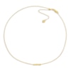 Thumbnail Image 1 of "MAMA" Choker Necklace 14K Yellow Gold 16" Adj.