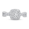 Thumbnail Image 3 of Pnina Tornai Dance Me to the End of Time Diamond Engagement Ring 1 1/4 ct tw Princess/Round 14K White Gold