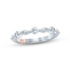 Thumbnail Image 1 of Pnina Tornai Diamond Anniversary Ring 5/8 ct tw Marquiese/ Round 14K White Gold