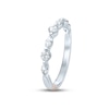 Thumbnail Image 2 of Pnina Tornai Diamond Anniversary Ring 5/8 ct tw Marquiese/ Round 14K White Gold
