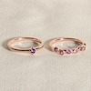 Thumbnail Image 4 of Juliette Maison Natural Peridot & Natural Amethyst Ring 10K Rose Gold