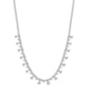 Thumbnail Image 2 of Shy Creation Diamond Necklace 2 ct tw Round/Pear 14K White Gold 18" SC55019851