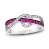Thumbnail Image 1 of Le Vian Natural Ruby Ring 1/6 ct tw Diamonds 14K Vanilla Gold