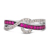 Thumbnail Image 2 of Le Vian Natural Ruby Ring 1/6 ct tw Diamonds 14K Vanilla Gold